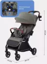 Детская прогулочная коляска MOWbaby Atom / MB200 (Olive) icon 4
