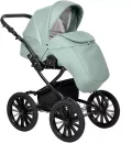 Детская универсальная коляска INDIGO Broco Eco Plus 14 2 в 1 (Be 04, шалфей кожа) icon 2