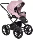 Детская универсальная коляска INDIGO Broco Eco Plus 14 2 в 1 (Be 05, темная пудра/кожа) icon 2