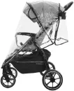 Детская прогулочная коляска INDIGO Epica Lux S (светло-серый) фото 2