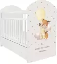Классическая детская кроватка Indigo My Sleepy Лисичка маятник и ящик (белый) icon 2