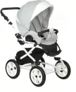 Детская универсальная коляска INDIGO Plus 12 2 в 1 (In 02, светло-серый) фото 2