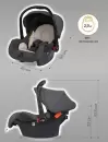 Детское автокресло INDIGO Solo (серый) icon 3