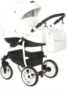 Детская универсальная коляска INDIGO Special 2 в 1 (Is 01, белая кожа) icon