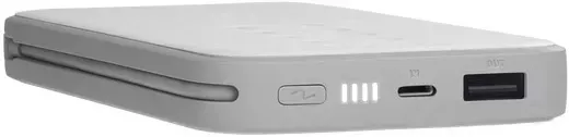 Портативное зарядное устройство Infinity InstantGo Built-in Lightning 10000mAh (белый) фото 2