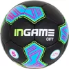 Футбольный мяч Ingame Gift 2020 (5 размер, черный/голубой/сиреневый) icon