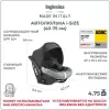 Детская универсальная коляска Inglesina Aptica XT New 3 в 1 / KA71R0IGG (Igloo Grey) icon 3