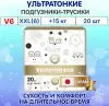 Подгузники-трусики Inseense Супертонкие V6 XXL 15+кг (20 шт) icon 4