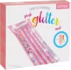 Надувной матрас для плавания Intex Pink Glitter 58720 фото 2