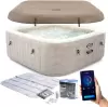 Надувной бассейн Intex PureSpa Chevron Deluxe 175x175x71 (28446) icon