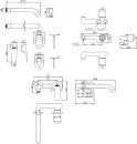 Смеситель Invena Dokos BP-19-U01-A фото 2