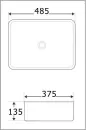 Умывальник Invena Nyks CE-11-005 icon 2
