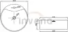 Умывальник Invena Rondi CE-21-001 icon 2