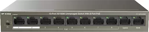 Неуправляемый коммутатор IP-COM F1110P-8-63W icon