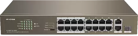Неуправляемый коммутатор IP-COM F1118P-16-150W icon