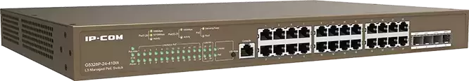 Управляемый коммутатор 3 уровня IP-COM G5328P-24-410W icon 2