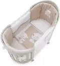 Детская кроватка Italbaby Jolie Oval (белый/шоколад) icon 3