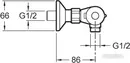 Смеситель Jacob Delafon July E8455-CP icon 3