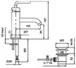 Смеситель Jacob Delafon Purist E14402-4A-CP icon 2