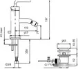 Смеситель Jacob Delafon Purist E14434-4A-CP icon 2