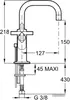 Смеситель Jacob Delafon Purist E14594-3-CP icon 2