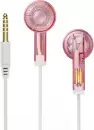 Наушники Jade Audio JF11 (3.5 мм, без микрофона, красный/прозрачный) icon