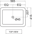 Умывальник Jaquar FLS-WHT-5601 icon 2