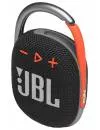 Портативная акустика JBL Clip 4 Black/Orange фото 3