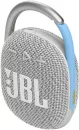Портативная акустика JBL Clip 4 Eco (серый/голубой) фото 2