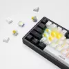 Клавиатура JEGG ZA61 White Black Brown (TNT Yellow) icon 5