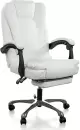 Компьютерное кресло Jiqiao DM7001-W (белое) icon