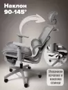 Компьютерное кресло Jiqiao R8014W (белое) icon 3