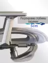 Компьютерное кресло Jiqiao R8014W (белое) icon 4