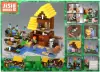 Конструктор Jisi Bricks Мой мир 840 Фермерский домик icon 2