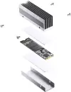 Радиатор для SSD Jonsbo M201 (серебристый) icon 7