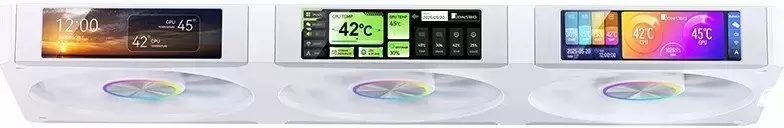 Система жидкостного охлаждения для процессора Jonsbo TF3-360SCW (белый) icon 9