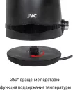 Электрочайник JVC JK-KE1730 Black фото 10