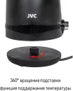 Электрочайник JVC JK-KE1730 Black icon 10