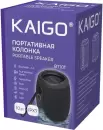 Беспроводная колонка Kaigo BT10T (черный) фото 2