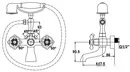 Смеситель Kaiser Carlson Style 44322-1 icon 2