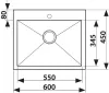 Кухонная мойка Kaiser KSM-6045 icon 3