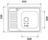 Кухонная мойка Kaiser KSS-6550R icon 2