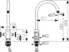 Смеситель Kaiser Topaz 17333-2 icon 2