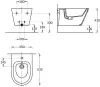 Биде Kerama Marazzi Plaza Modern PLM.bidet.02 icon 4