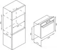 Духовой шкаф Kernau KBO 1066 S PT B icon 3