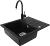 Кухонная мойка Kernau KGS A 4560 1B1D Black Metallic icon 7