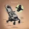 Детская прогулочная коляска Kidzi Kimi KDZT505BG/KDZT505BAG (бежевый) icon 3