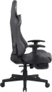 Игровое кресло King Style Impact Sueder Fabric Black (темно-серый/черный) фото 3