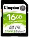 Карта памяти Kingston Canvas Select SDHC 16Gb (SDS/16GB) icon