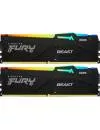 Оперативная память Kingston FURY Beast RGB 2x16ГБ DDR5 5600 МГц KF556C40BBAK2-32 icon